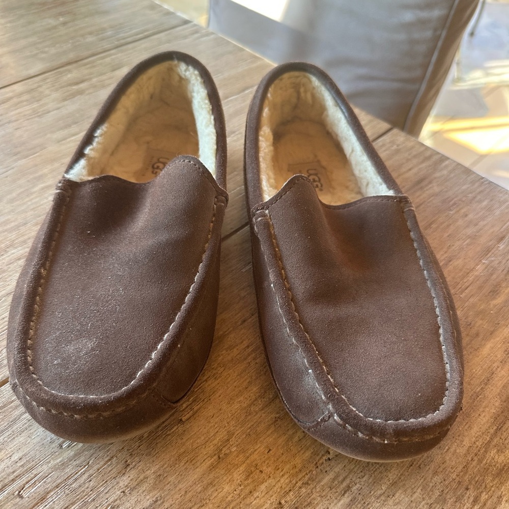Men’s UGG slippers.